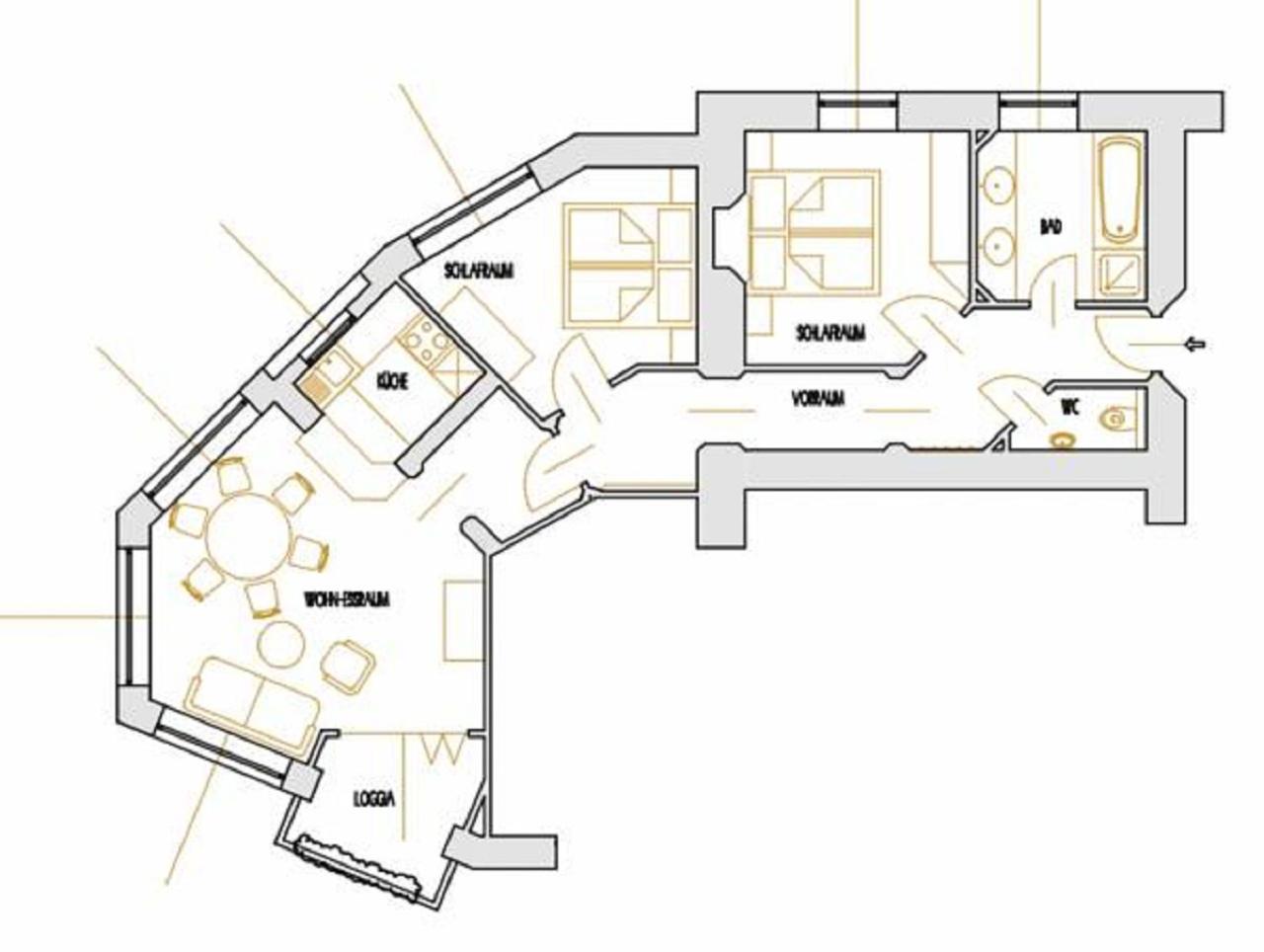 Das Landhaus Apartments Praegant Bad Kleinkirchheim Δωμάτιο φωτογραφία